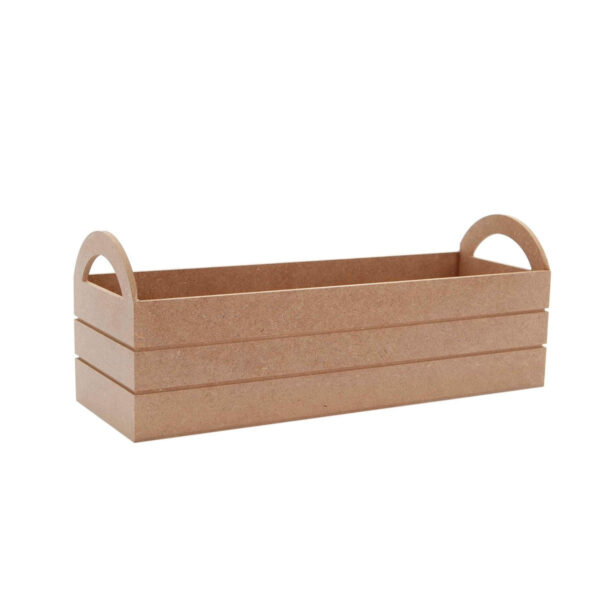 Art.7448 Base Rectangular Con Asa 14.5x38.5x13cm 1pz
