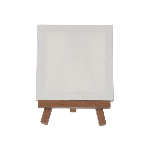 Art.7468 Lienzo Para Pintar Con Atril 13x10cm 1pz