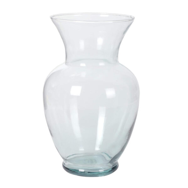 Art.7497 Florero De Cristal Grande 27x17cm 1pz