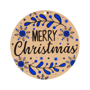 Art.7584 Esfera Navidad 2 Colores 40x40cm 1pz