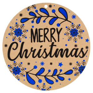 Art.7599 Esfera Navidad 2 Colores 50x50cm 1pz