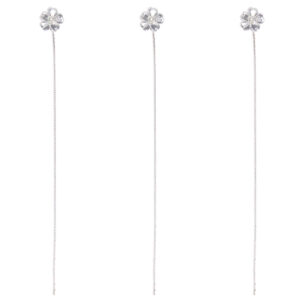 Art.7633 Alambre Flor Acrílico 30cm 3pz