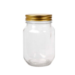 Art.7652 Frasco Liso Con Tapa 450ml 13.5x7.5cm 1pz