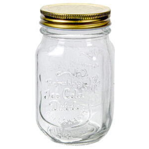 Art.7654 Frasco Grabado Con Tapa 450ml 13.5x7.5cm 1pz