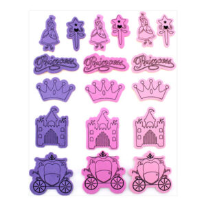 Art.7657 Figuras De Fomi Princesa Varios 20g (Aprox 48pz)