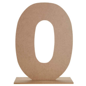 Art.7670 Número Con Base 60cm 1pz