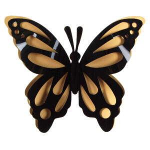 Art.7700 Mariposa De PVC 25x30cm 1pz