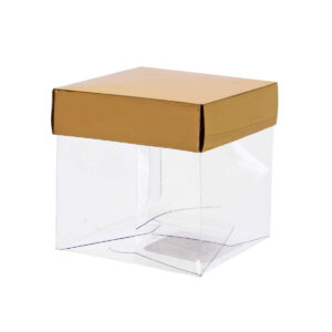 Art.8005 Caja Pvc Con Tapa Metalizada 5.5x5.8cm 1pz
