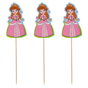 Art.8036 Pick Princesa 30.8x7.5cm 3pz