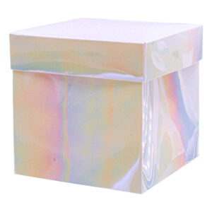 Art.8171 Caja Pvc Metalizada 7x7.2cm 1pz