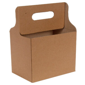 Art.8207 Portabotellas Kraft 23.5x18x13cm 1pz