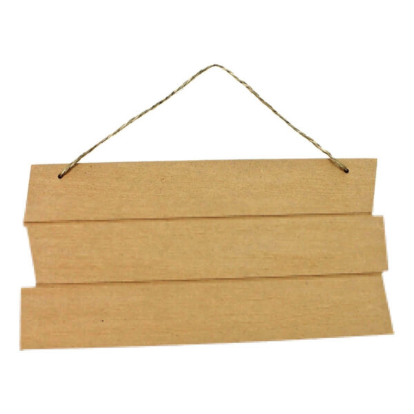 Art.8297 Letrero Rayado 14.5x30cm 1pz