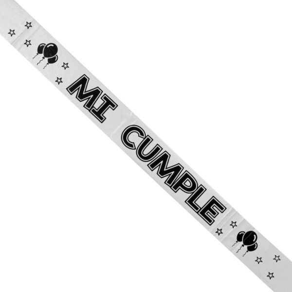 Art.8407 Banda Mi Cumple 7.8cm 2m