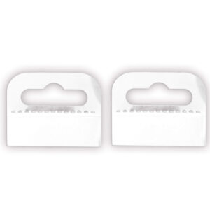 Art.8421 Colgador con Adhesivo 3.5x4.5cm 24pz