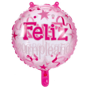 Art.8426 Globo Impreso Feliz Cumpleaños 46cm 1pz