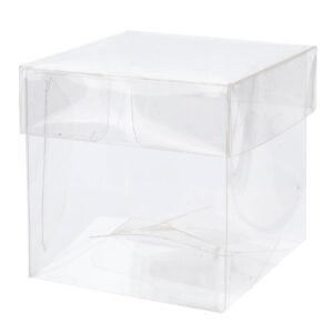 Art.8466 Caja Cubo Pvc 5x5x5cm 1pz
