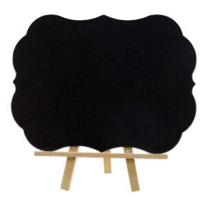 Art.8470 Pizarrón Garigoleado Mediano Tripie 18X19.5X11.5cm 1pz