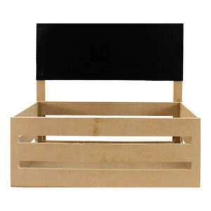 Art.8504 Huacal Con Pizarrón Grande 30x33x16cm 1pz