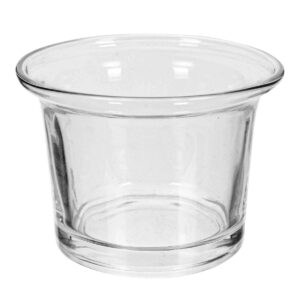 Art.8510 Vaso Decorativo De Cristal aprox 56ml 4.5x6.3cm 1pz