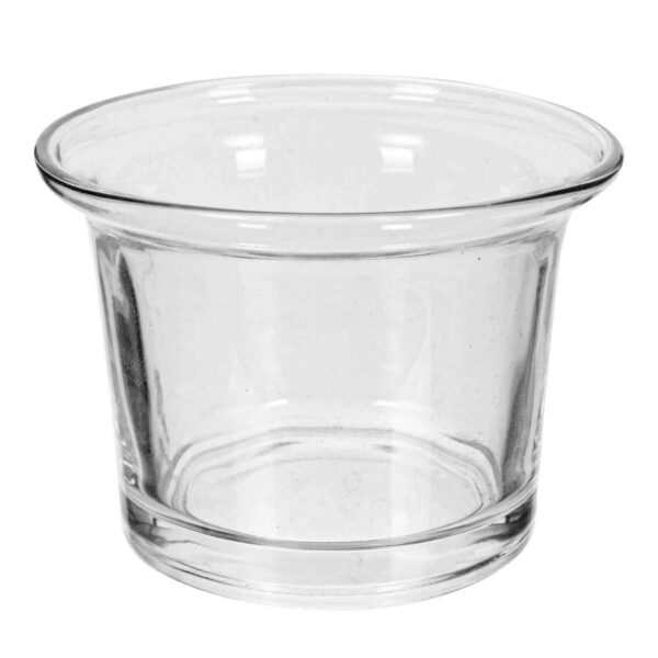 Art.8510 Vaso Decorativo De Cristal aprox 56ml 4.5x6.3cm 1pz