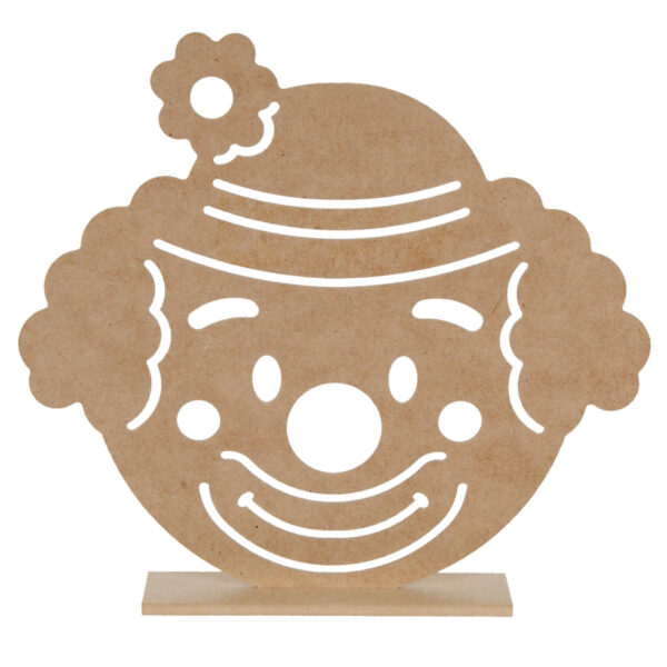 Art.8521 Payaso Con Base 20x21x3.5cm 1pz