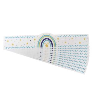 Art.8528 Banda Para Botella Arcoiris 4.5x21.5cm 10pz