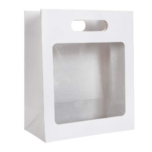 Art.8663 Bolsa Con Ventana Chica 24x20x10cm 1pz