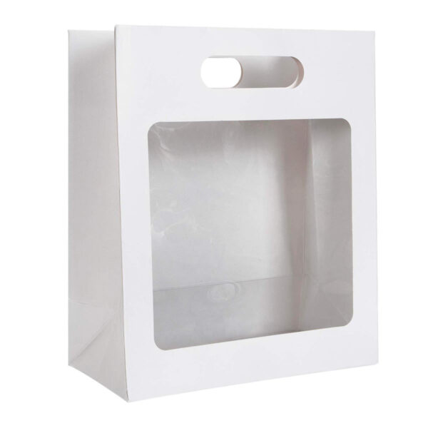 Art.8663 Bolsa Con Ventana Chica 24x20x10cm 1pz