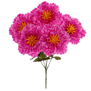 Art.8667 Bush Chico Peony x 5 Flores 44cm 1pz