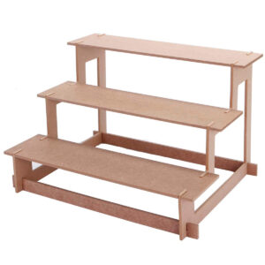 Art.8673 Base Escalera Chica 3 Niveles 24x37x30cm 1pz