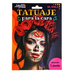 Art.8702 Tatuaje Para Cara 1 Planilla