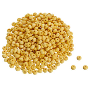 Art.8707 Cuentas De Madera 6mm 30g (aprox 140pz)