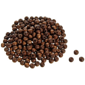 Art.8709 Cuentas De Madera 8mm 40g (aprox 240pz)