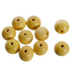 Art.8713 Cuentas De Madera 25mm 10pz