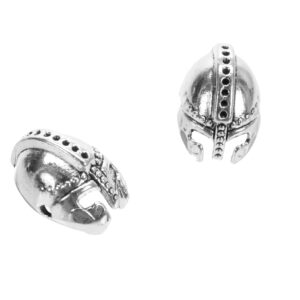 Art.8808 Cuenta Metal Casco 10.5x15.5mm 6pz