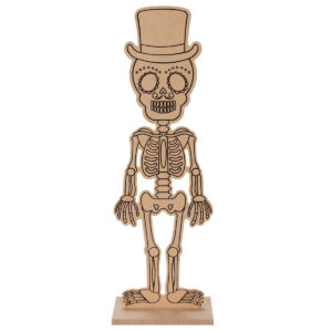 Art.8979 Catrin Con Base Mdf 42x19.7x7.6cm 1pz