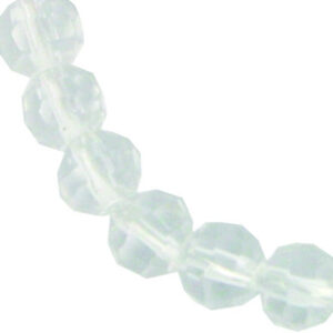 Art.9054 Ochavada Cristal 4mm Hilo 40cm (aprox 103pz)