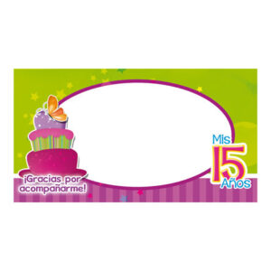 Art.9154 Tarjeta Celebración 9cm 10pz