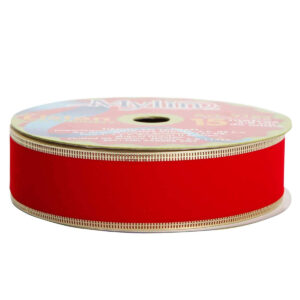 Art.9183 Listón Terciopelo 3.8cm 15m 1pz