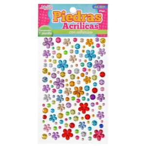 Art.9211 Piedra Acrílica Con Adhesivo Varios (aprox 150pz) 1 Planilla