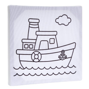 Art.9222 Lienzo Para Niños 20x20x2cm 1pz