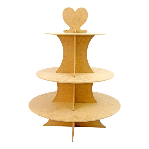 Art.9237 Pastelero Corazón 3 Niveles 36x27cm 1pz