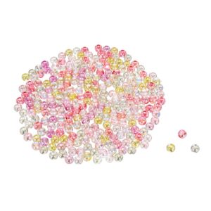 Art.9270 Cuentas Plásticas Transparentes Ab 6-8-10mm 25g