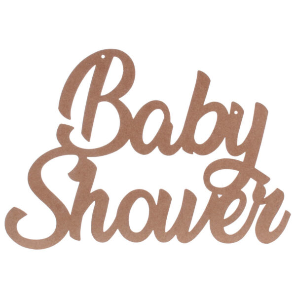 Art.936 Letrero Mega Baby Shower 60x86cm 1pz