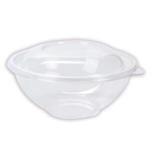 Art.9434 Contenedor de Plástico Ensaladas aprox 650ml 9.5x17cm 25pz