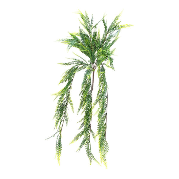 Art.9619 Follaje Colgante Fino Plástico x7 65cm 1pz