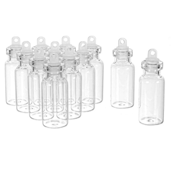 Art.962 Botellita De Cristal aprox. 3.5ml 35x15mm 12pz