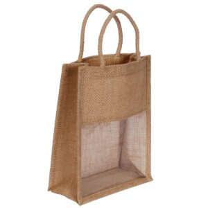 Art.967 Bolsa De Yute Ventana 27.5x21x10cm (Aprox) 1pz