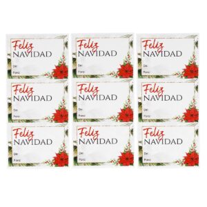 Art.9795 Calcomanía Navideña 6x8.4cm 9pz