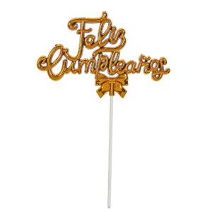 Art.984 Pick Feliz Cumpleaños 20x12cm 1pz